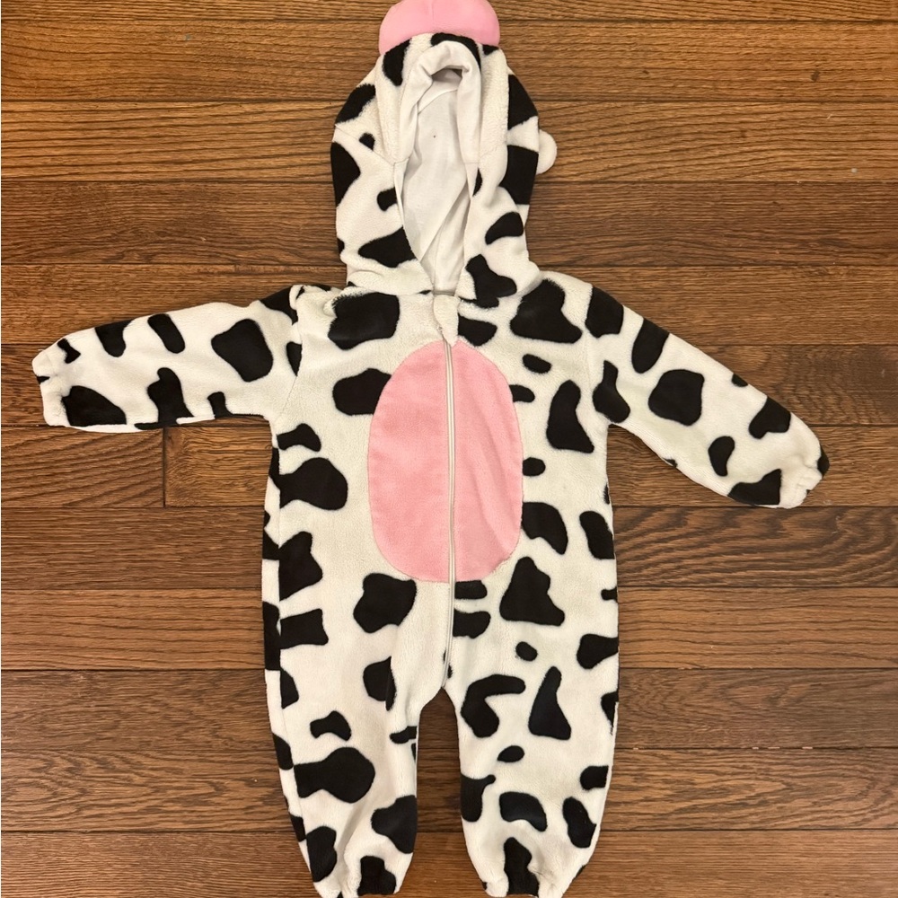 Cow Print Kids One Piece Costume